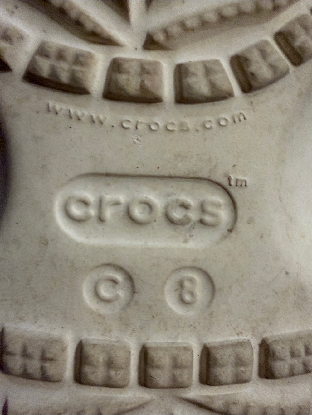 CROCS Kids Cream Clogs with Pastel Sprinkle Print and Ice Cream Charms - Picture 2 of 6